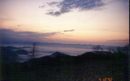 Silar Bald sunrise